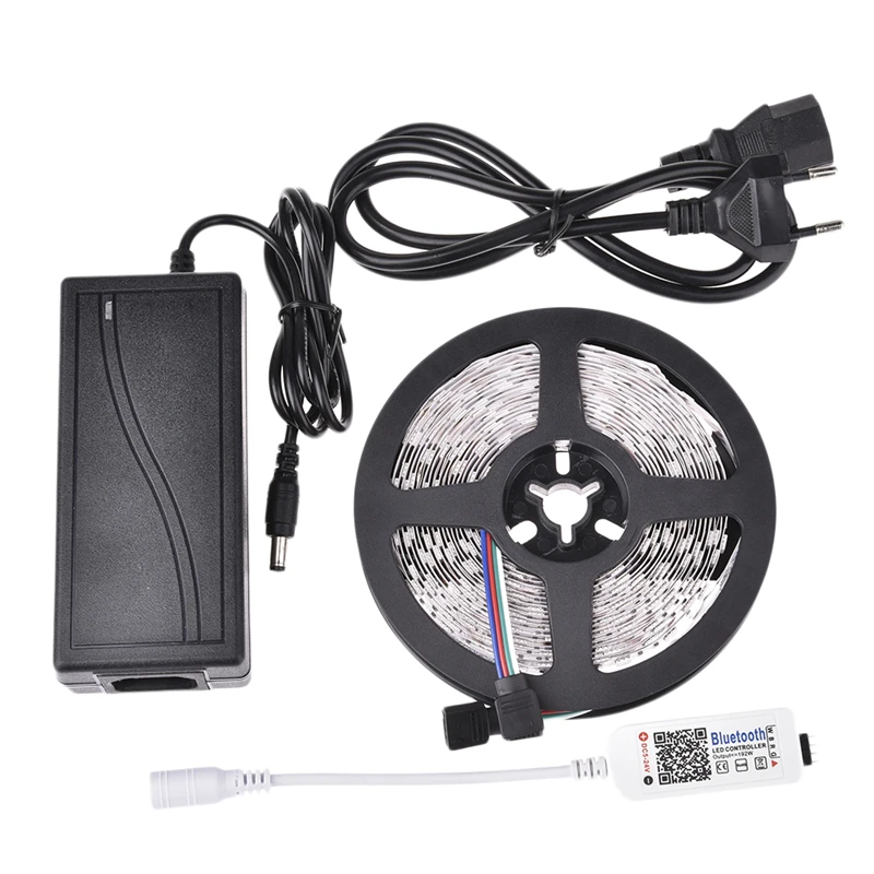 3-way 4-pin RGBW Strip Light Rope Light Kit +Bluetooth Phone APP Controller Waterproof Color Changing LED Lamp Strip For Indoor
3-way 4-pin RGBW Strip Light Rope Light Kit +Bluetooth Phone APP Controller Waterproof Color Changing LED Lamp Strip For Indoor