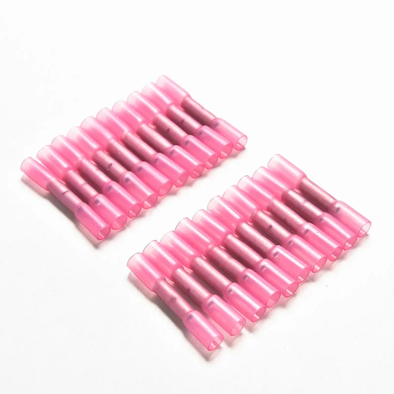 JETTING High Quality 20 pcs 18-22 Red AWG Heat Shrink Butt Wire Crimp Connector Electrical Terminals
JETTING High Quality 20 pcs 18-22 Red AWG Heat Shrink Butt Wire Crimp Connector Electrical Terminals