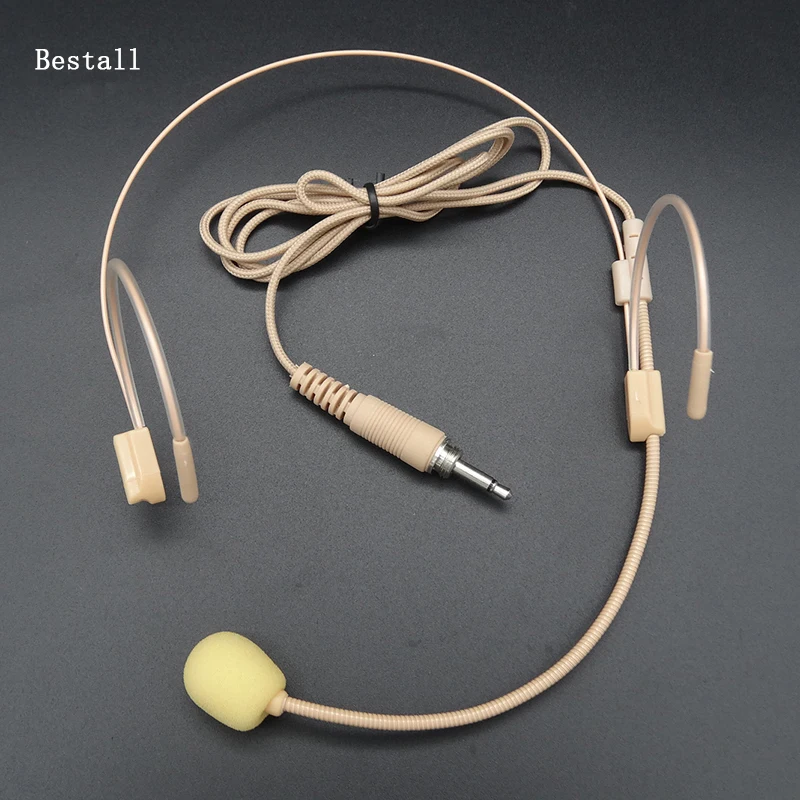 Bestall 1Pcs Pro Headworn Condenser Headset Microphone For Karaoke Wireless Body-Pack Transmitter 3.5 mm Screw Locking Plug
Bestall 1Pcs Pro Headworn Condenser Headset Microphone For Karaoke Wireless Body-Pack Transmitter 3.5 mm Screw Locking Plug
