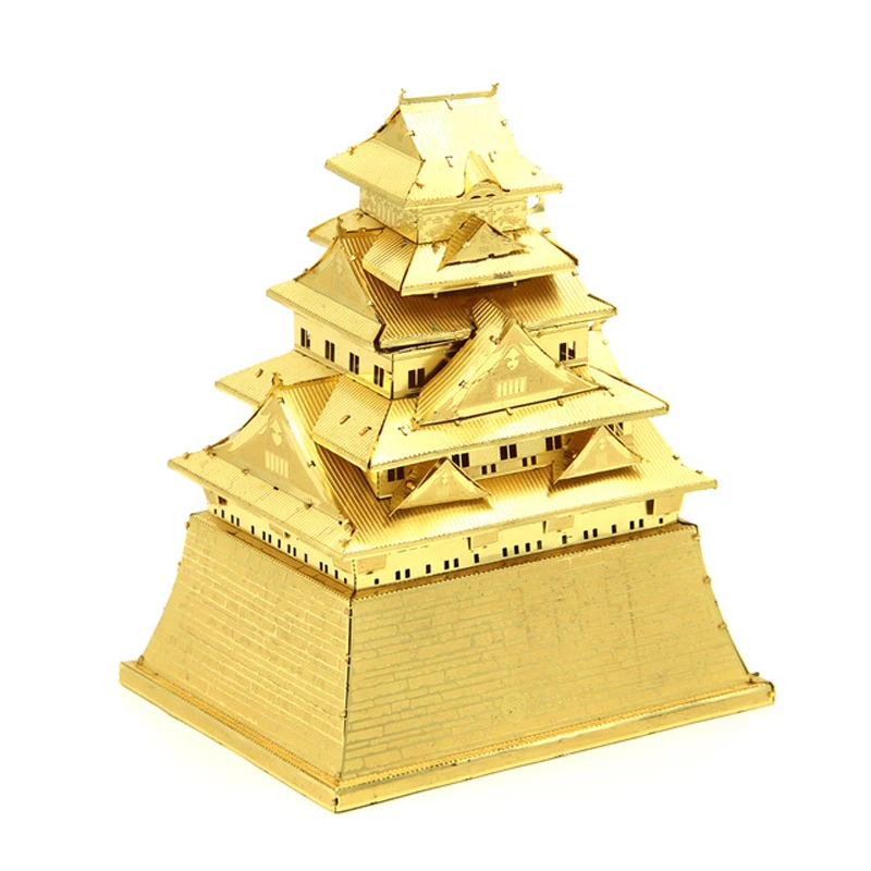Microworld 3D metal puzzle Osaka Castle building Model DIY Laser Cut Jigsaw Model gifts For Adult Educational Toys Desktop dec
Microworld 3D metal puzzle Osaka Castle building Model DIY Laser Cut Jigsaw Model gifts For Adult Educational Toys Desktop dec