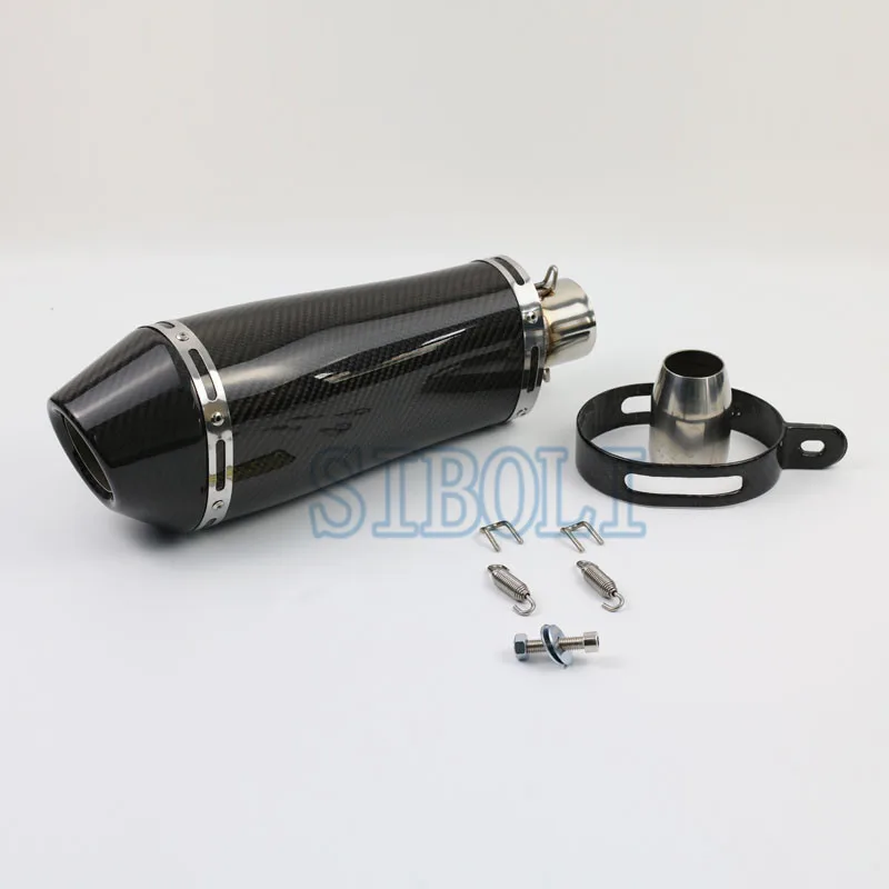 38-51MCarbon Fiber Motorcycle Exhaust Pipe Muffler Escape Exhaust Tubo De Escape De Scooter CBR CB400 AK149
38-51MCarbon Fiber Motorcycle Exhaust Pipe Muffler Escape Exhaust Tubo De Escape De Scooter CBR CB400 AK149