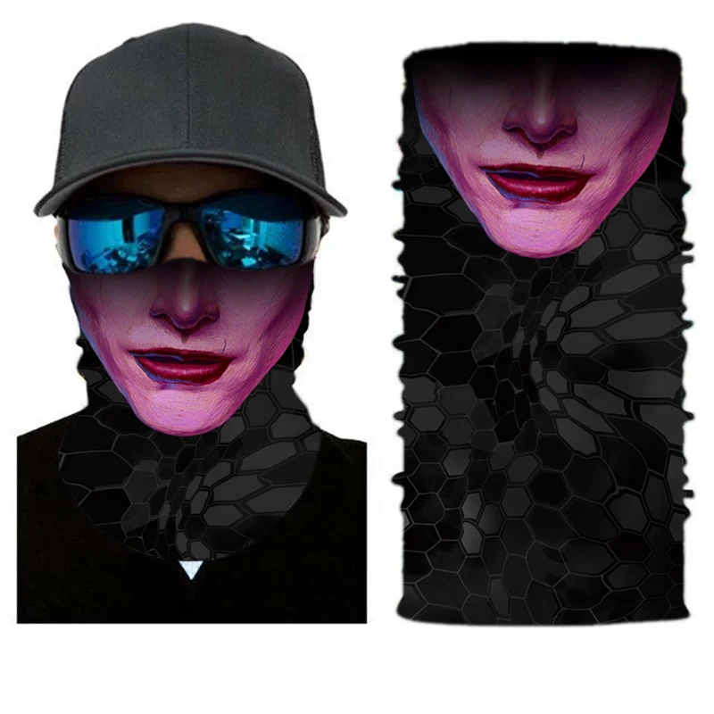 GPFORTYSIX Women Magic Seamless Cosplay Masks Motorcycle Bicycle Riding Headwear Scarf Half Face Mask Terror Cap Neck Moto
GPFORTYSIX Women Magic Seamless Cosplay Masks Motorcycle Bicycle Riding Headwear Scarf Half Face Mask Terror Cap Neck Moto