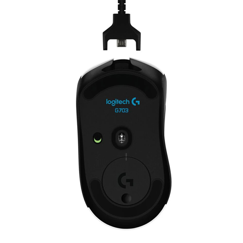 Беспроводная игровая мышь Logitech G703 LIGHTSPEED эргономичный дизайн RGB|Мыши| |