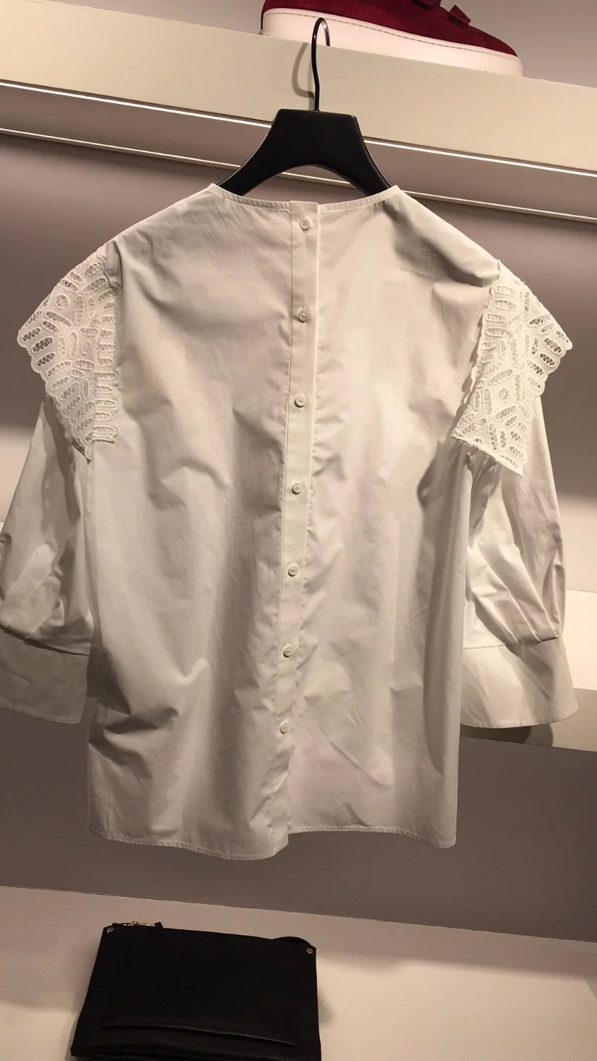 Blouse Women Tops AND Blouses 2018 Spring Top Women White Tops Clothes Ladies Laciness Patchwork All Match New Arrival
Blouse Women Tops AND Blouses 2018 Spring Top Women White Tops Clothes Ladies Laciness Patchwork All Match New Arrival
