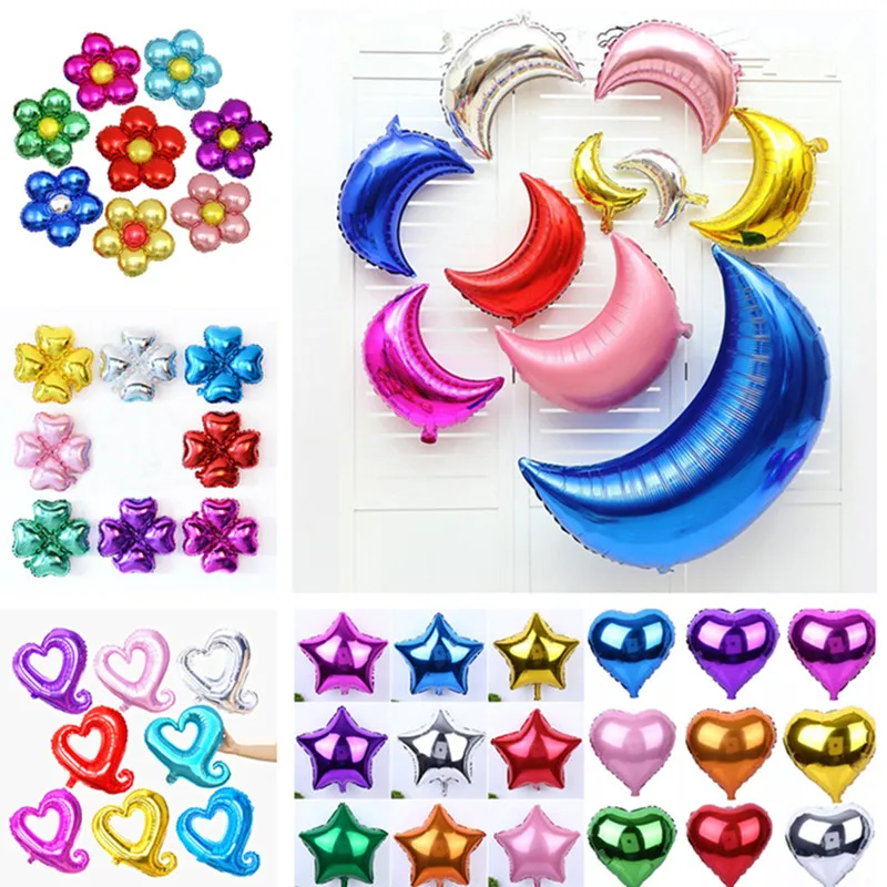 18 Inch Gold Pink Foil Star Balloons Blue Moon Wedding Birthday Party Decorations Kids Inflatable Toys Air Balls Party Supplies
18 Inch Gold Pink Foil Star Balloons Blue Moon Wedding Birthday Party Decorations Kids Inflatable Toys Air Balls Party Supplies