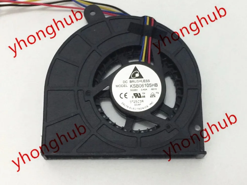4-проводной вентилятор охлаждения сервера Delta Electronics KSB06105HB EB1501 EB1502 DC5V 0.4A
4-проводной вентилятор охлаждения сервера Delta Electronics KSB06105HB EB1501 EB1502 DC5V 0.4A