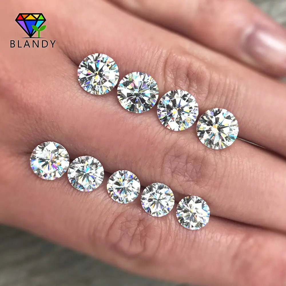 Free Shipping 100pcs/lot 5A 3.0~12mm Round European Star Cut Cut White Cubic Zirconia Loose CZ Stone Synthetic Gems For Jewelry
Free Shipping 100pcs/lot 5A 3.0~12mm Round European Star Cut Cut White Cubic Zirconia Loose CZ Stone Synthetic Gems For Jewelry