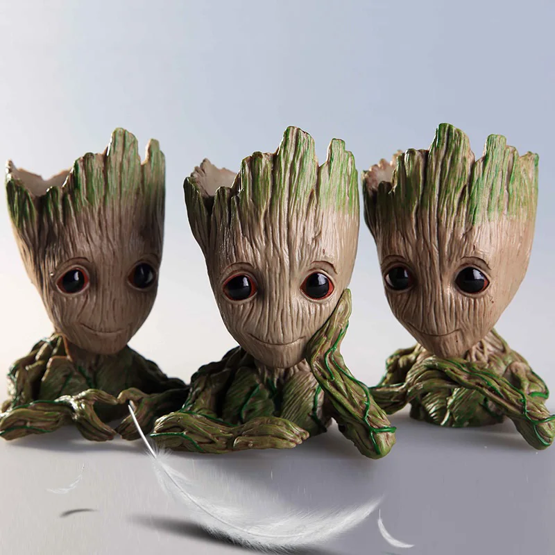 Baby Groot Flowerpot Flower Pot Planter Action Figures Guardians of The Galaxy Toy Tree Man Cute Model Toy Pen Pot Plant Pot
Baby Groot Flowerpot Flower Pot Planter Action Figures Guardians of The Galaxy Toy Tree Man Cute Model Toy Pen Pot Plant Pot