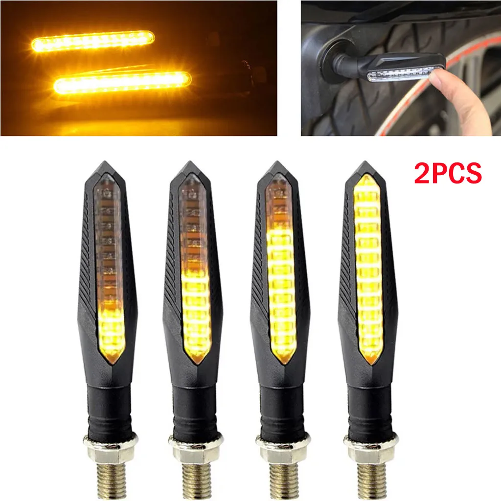 Motorcycle Turn Signal Light 2Pcs Bendable Motorcycle 12 LED Turn Signal Light Indicator Blinker Lamp Amber may20
Motorcycle Turn Signal Light 2Pcs Bendable Motorcycle 12 LED Turn Signal Light Indicator Blinker Lamp Amber may20