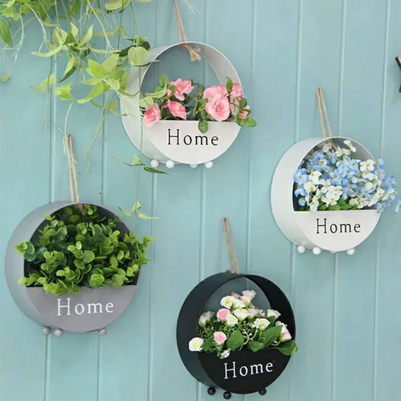 Storage Flower Basket Succulent Flower Pot Stand INS Iron Wall Hanging Planter Home Decoration Pots For Flowers Garden Supplies
Storage Flower Basket Succulent Flower Pot Stand INS Iron Wall Hanging Planter Home Decoration Pots For Flowers Garden Supplies