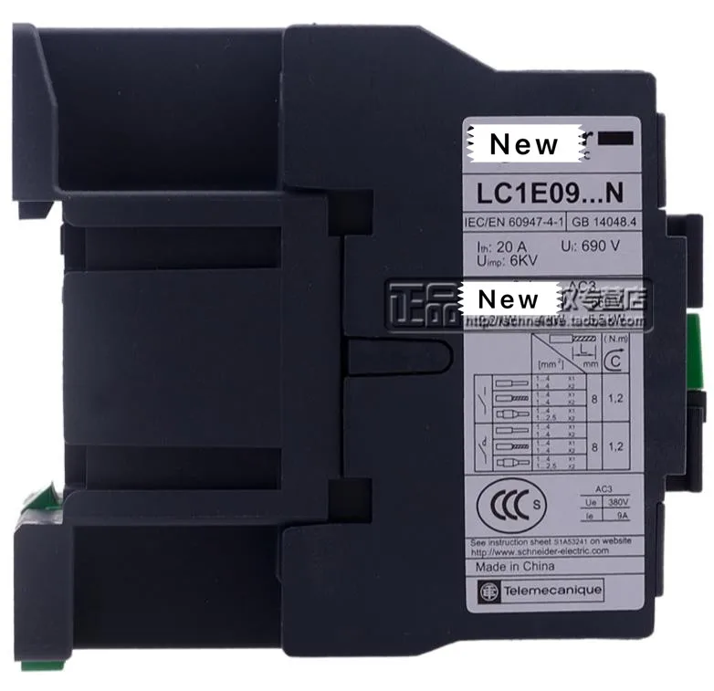 100% Новый оригинальный в коробке, гарантия 1 год, LC1E0910F5N LC1-E0910F5N AC110V
100% Новый оригинальный в коробке, гарантия 1 год, LC1E0910F5N LC1-E0910F5N AC110V