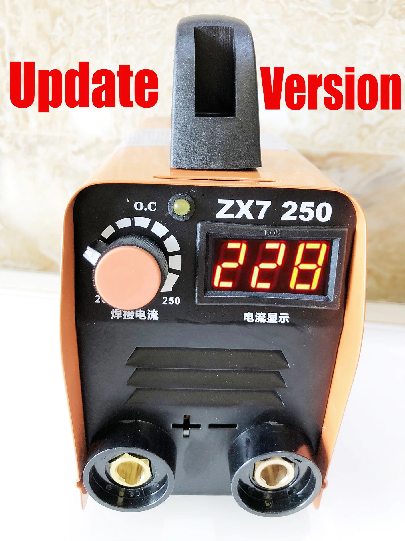 Фото ZX7 250 Портативный ручной сварочный аппарат IGBT инвертор MMA дуговой сварки Мини ЖК