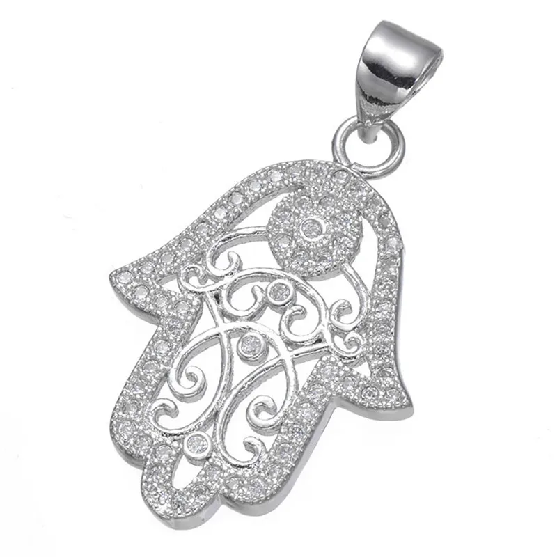2017 Micro Pave Zircon Hamsa Hand Shape Jewelry Pendant Charms For Link Chain Bracelets Rose Gold/Rhodium/Gold CHF296
2017 Micro Pave Zircon Hamsa Hand Shape Jewelry Pendant Charms For Link Chain Bracelets Rose Gold/Rhodium/Gold CHF296