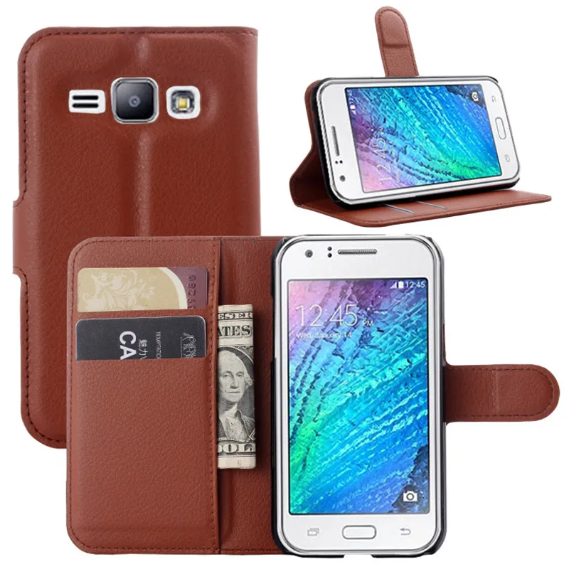 Чехол-книжка для Samsung GALAXY J1 Duos J100 J5 J500 J7 J700 кожаный | Мобильные телефоны и