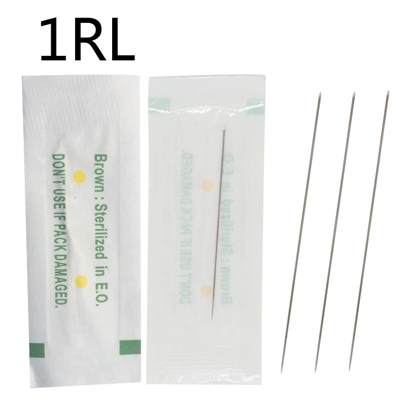 100 Pcs 0.4 1R Traditional Tattoo Needle With needle cap For G-8650 G-9740 Giant sun Permanent Makeup Machine Disposable Eyebrow
100 Pcs 0.4 1R Traditional Tattoo Needle With needle cap For G-8650 G-9740 Giant sun Permanent Makeup Machine Disposable Eyebrow