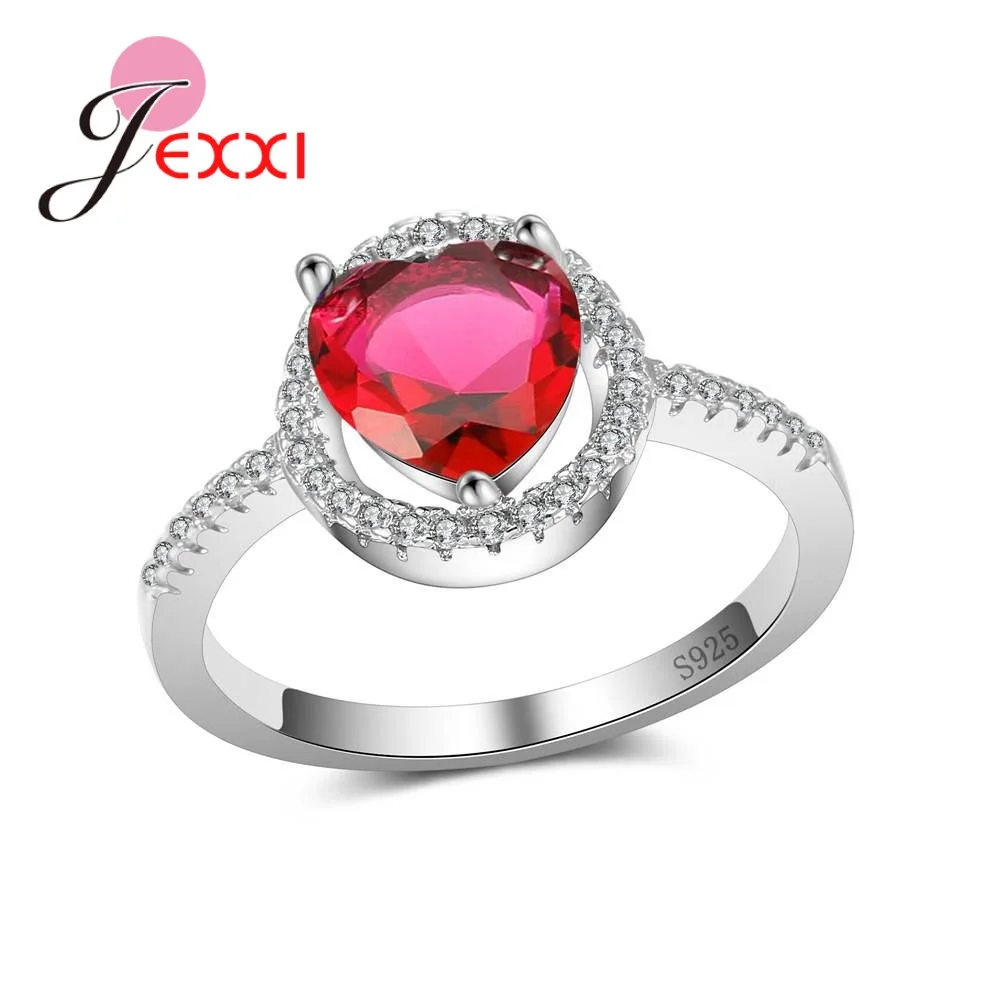 Sweet 4 Colour Love Heart Shape 925 Sterling Silver Ring Women Girls Party Jewelry High Quality Birthday Gift Wholesale
Sweet 4 Colour Love Heart Shape 925 Sterling Silver Ring Women Girls Party Jewelry High Quality Birthday Gift Wholesale