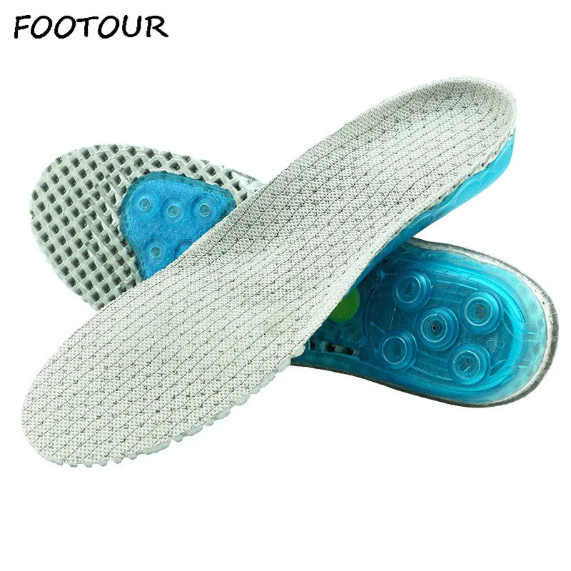 FOOTOUR Silicone Gel Orthopedic Insoles Shock Absorbant Pads Foot Care for Plantar Fasciitis Pain Relieve Running Sport Insoles
FOOTOUR Silicone Gel Orthopedic Insoles Shock Absorbant Pads Foot Care for Plantar Fasciitis Pain Relieve Running Sport Insoles