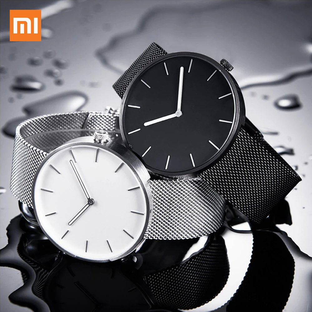 Модные кварцевые часы Xiaomi Mijia TwentySeventeen для мужчин и женщин, водонепроницаемость 3 АТМ, браслет из нержавеющей стали для часов с кожаным ремеш...
Модные кварцевые часы Xiaomi Mijia TwentySeventeen для мужчин и женщин, водонепроницаемость 3 АТМ, браслет из нержавеющей стали для часов с кожаным ремеш...