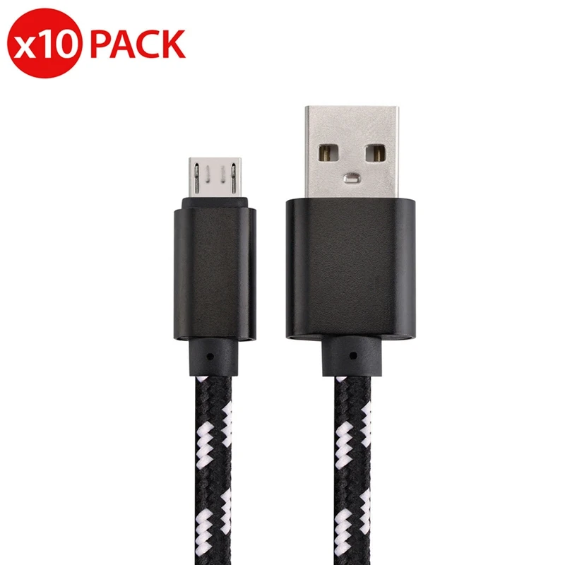 10x микро USB быстрое зарядное устройство кабель для синхронизации данных