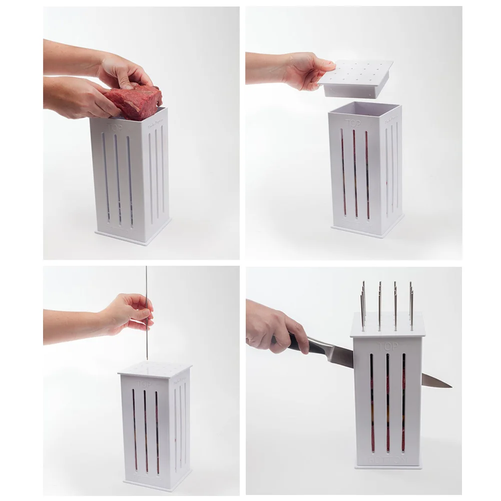 16 Bamboo Making Box принадлежности для шашлыков кебаб Shish Shaslick Yakatori чайник шампуры Slicer