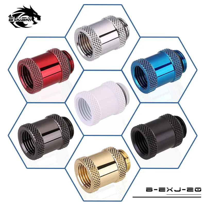 Bykski Male To Female Extender Fittings Boutique Diamond Pattern G1/4 Male-Female Fittings Style B-EXJ-7.5mm-50mm
Bykski Male To Female Extender Fittings Boutique Diamond Pattern G1/4 Male-Female Fittings Style B-EXJ-7.5mm-50mm