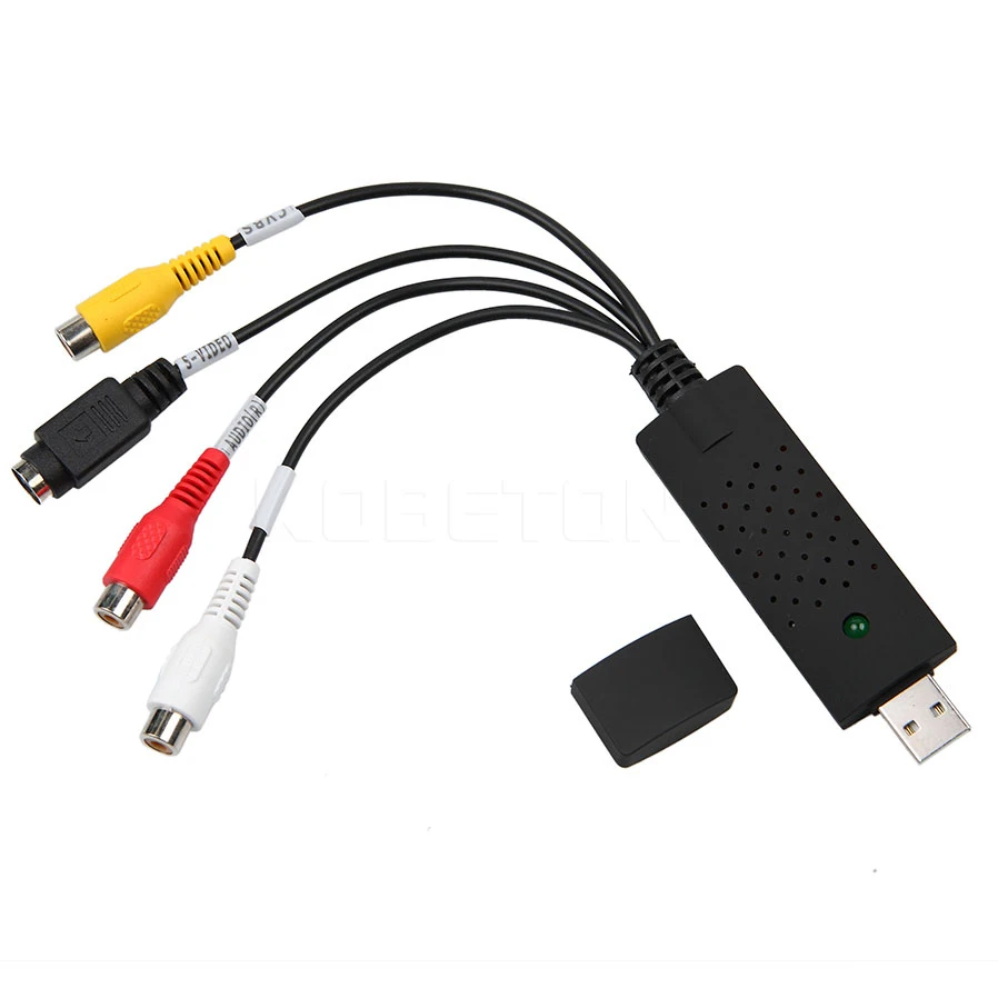 Kebidumei USB 2 0 к кабелю RCA адаптер конвертер Аудио Видео Карта видеозахвата Кабели для