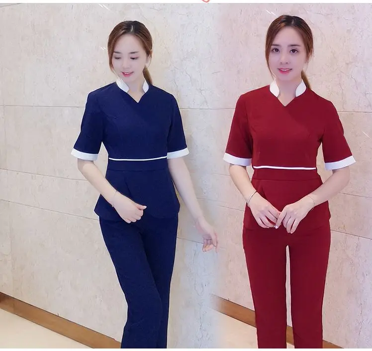 New Korean Style Spa Tattoo Manicure Work Wear Beauty Salon Foot Spa Foot Technician Work Uniform Women
New Korean Style Spa Tattoo Manicure Work Wear Beauty Salon Foot Spa Foot Technician Work Uniform Women