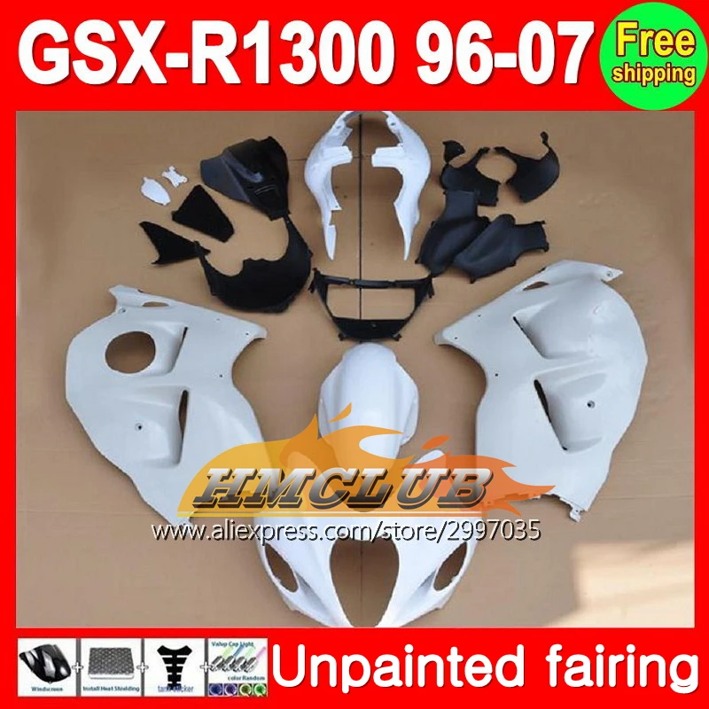Body Unpainted Full Fairing Kit For SUZUKI GSX-R1300 96-07 GSXR1300 GSXR 1300 96 97 98 99 00 01 02 03 04 05 06 07 Fairing
Body Unpainted Full Fairing Kit For SUZUKI GSX-R1300 96-07 GSXR1300 GSXR 1300 96 97 98 99 00 01 02 03 04 05 06 07 Fairing