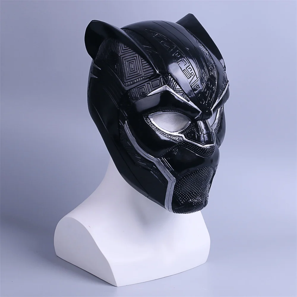 2018 New Black Panther Helmet with Led Light Cosplay T'Challa Mask Costume Halloween Helmet Handmade PVC prop
2018 New Black Panther Helmet with Led Light Cosplay T'Challa Mask Costume Halloween Helmet Handmade PVC prop