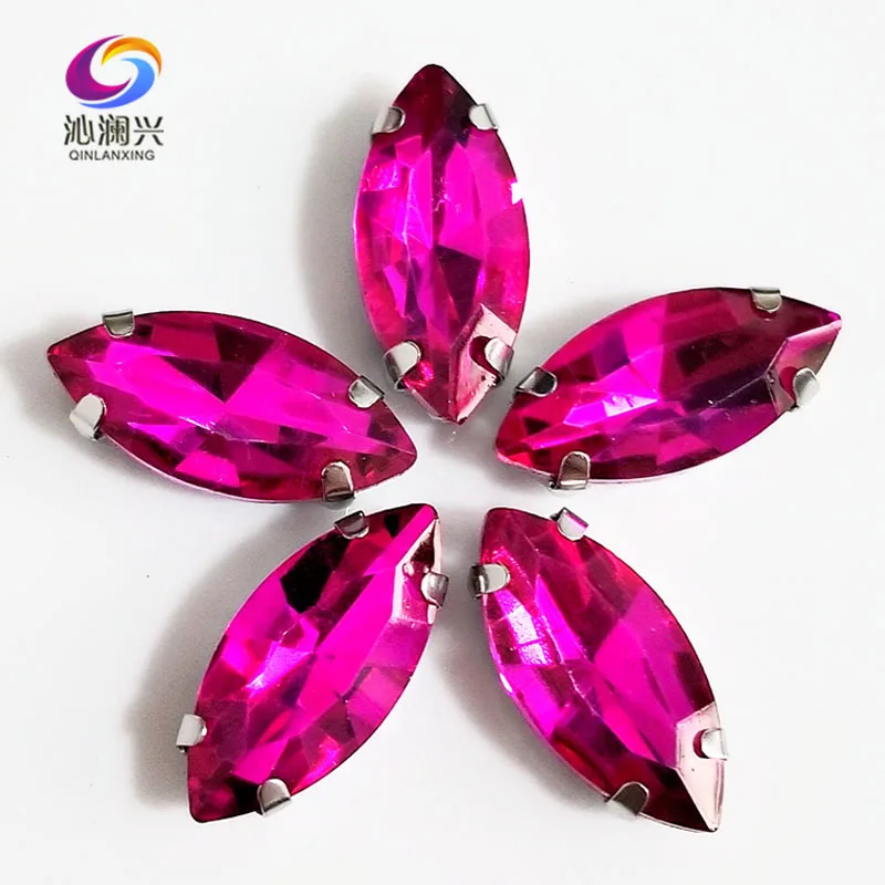 Free shipping Rose red Horse eye shape High quality Glass Crystal sew on claw rhinestones,Diy Clothing accessories SWM09
Free shipping Rose red Horse eye shape High quality Glass Crystal sew on claw rhinestones,Diy Clothing accessories SWM09