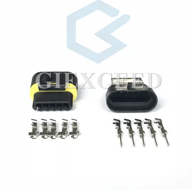 2 Sets 5 Pin 12162825 Female Male Automotive Electrical Connector Ignition Coil Plug Socket For Car
2 Sets 5 Pin 12162825 Female Male Automotive Electrical Connector Ignition Coil Plug Socket For Car