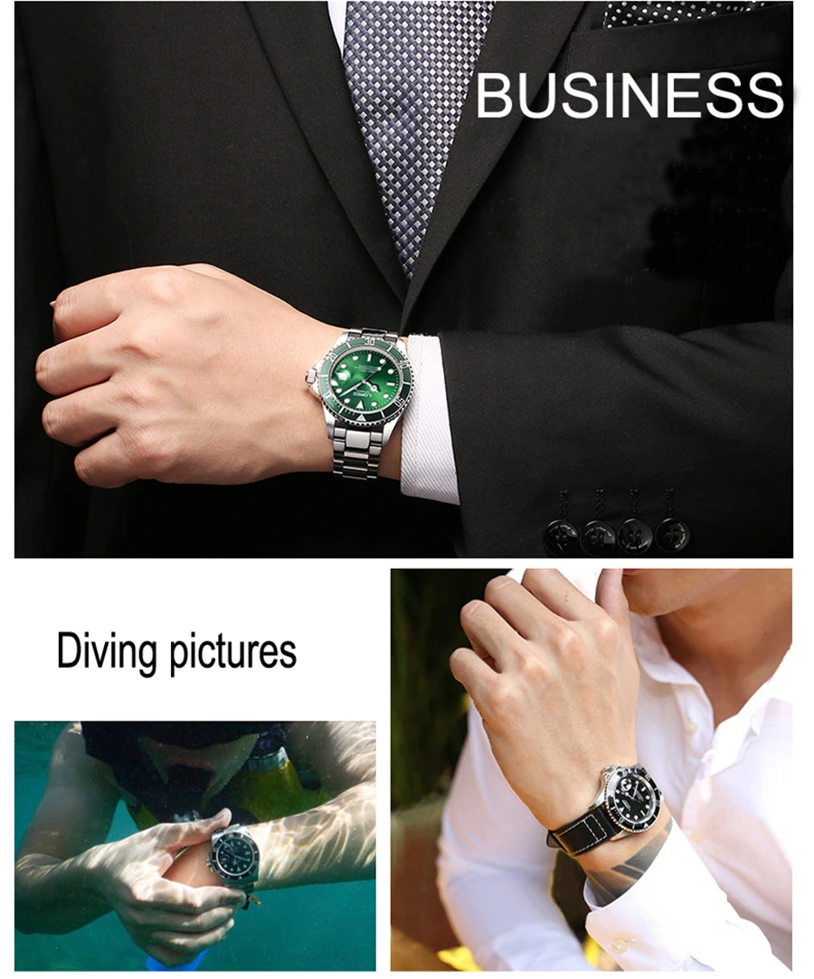 LOREO Waterproof 200M Mens Watches Top Brand Luxury Business Men Watch Sport Swim Watch Men Male Clock Man Wristwatch 2019
LOREO Waterproof 200M Mens Watches Top Brand Luxury Business Men Watch Sport Swim Watch Men Male Clock Man Wristwatch 2019