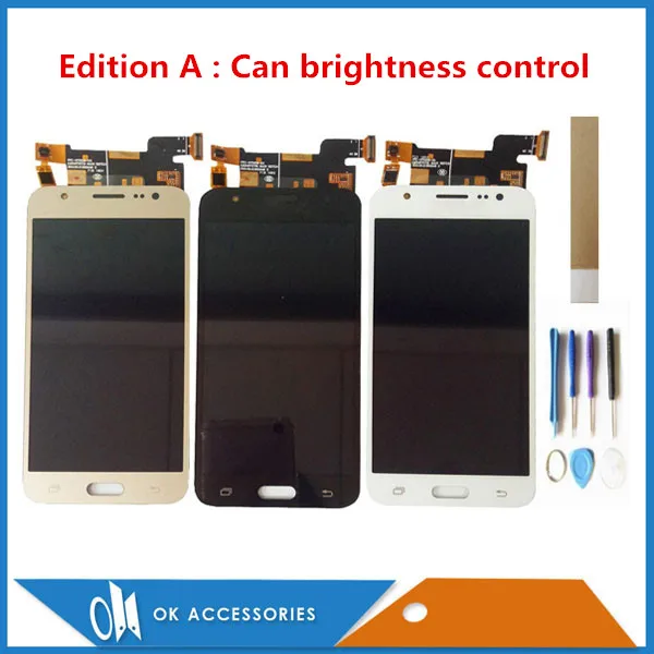 ЖК-дисплей с сенсорным сенсором для Samsung Galaxy J5 2015 J500 J500F J500FN, дигитайзер со стеклом, возможность регулировки яркости с помощью ленты для инстр...
ЖК-дисплей с сенсорным сенсором для Samsung Galaxy J5 2015 J500 J500F J500FN, дигитайзер со стеклом, возможность регулировки яркости с помощью ленты для инстр...