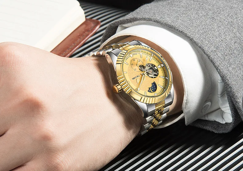 TEVISE Tourbillon Watches Mens Automatic Watch Men Luxury Brand Famous Stainless Steel Mechanical Watch clock Relogio masculino
TEVISE Tourbillon Watches Mens Automatic Watch Men Luxury Brand Famous Stainless Steel Mechanical Watch clock Relogio masculino