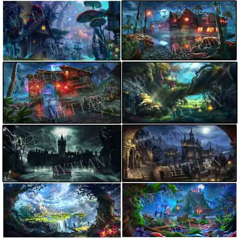New full square/round 5ddiy diamond painting fantasy art wonderland Castle,forest scenery Embroidery pattern cross stitch mosaic
New full square/round 5ddiy diamond painting fantasy art wonderland Castle,forest scenery Embroidery pattern cross stitch mosaic