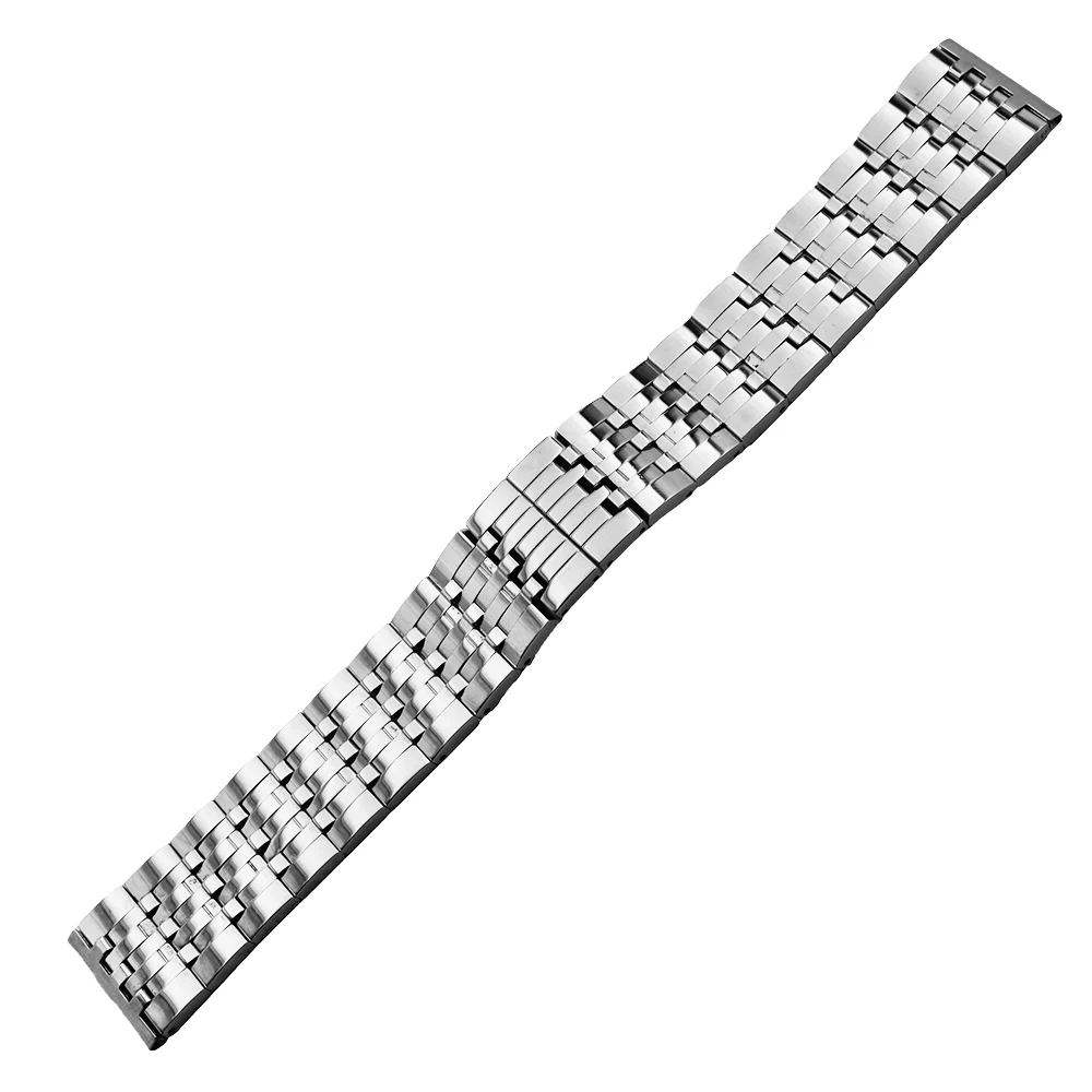 22mm Stainless Steel Watch Band Universal Watchband Metal Strap Wrist Loop Belt Bracelet Black Silver Men Women + Spring Bar
22mm Stainless Steel Watch Band Universal Watchband Metal Strap Wrist Loop Belt Bracelet Black Silver Men Women + Spring Bar