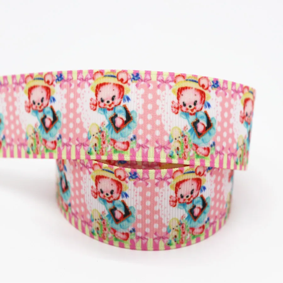 50 Yards Grosgrain Ribbon Cute Animals Printed Ribbon 1" 25MM For Hair Bows DIY Crafts Handmade Accessories M19040601
50 Yards Grosgrain Ribbon Cute Animals Printed Ribbon 1" 25MM For Hair Bows DIY Crafts Handmade Accessories M19040601