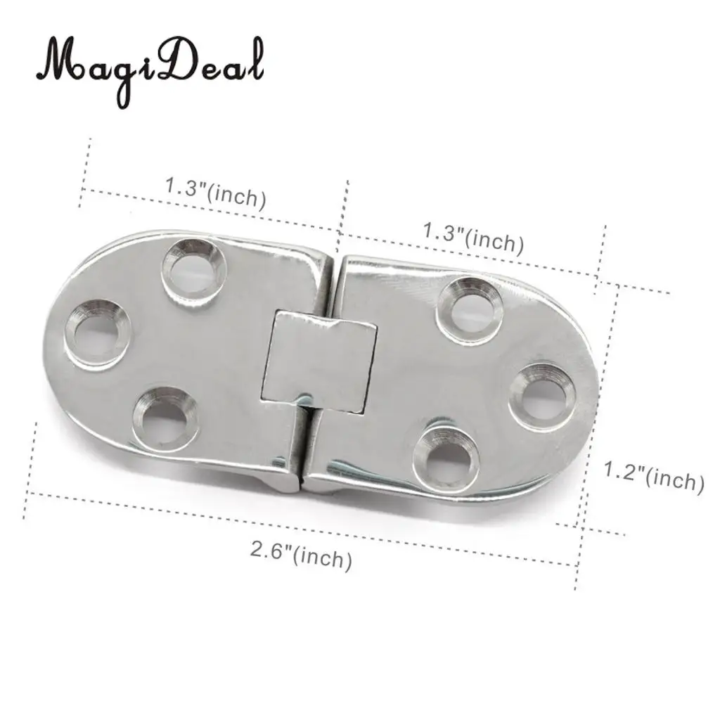 Stainless Steel Door Hinge Folding Flush Mount Hinges 66 x 30mm for Flatable Fishing Kayak Canoe Boat Dinghy Yacht Accessory
Stainless Steel Door Hinge Folding Flush Mount Hinges 66 x 30mm for Flatable Fishing Kayak Canoe Boat Dinghy Yacht Accessory