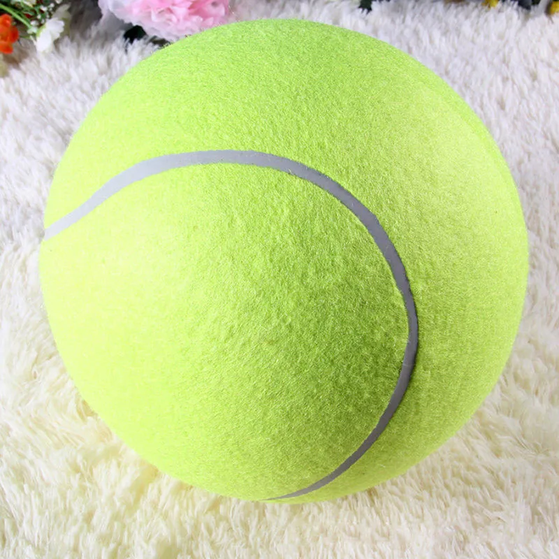 24CM Giant Tennis Ball For Pet Chew Toy Big Inflatable Tennis Ball Signature Mega Jumbo Pet Toy Ball Supplies Outdoor Cricket
24CM Giant Tennis Ball For Pet Chew Toy Big Inflatable Tennis Ball Signature Mega Jumbo Pet Toy Ball Supplies Outdoor Cricket
