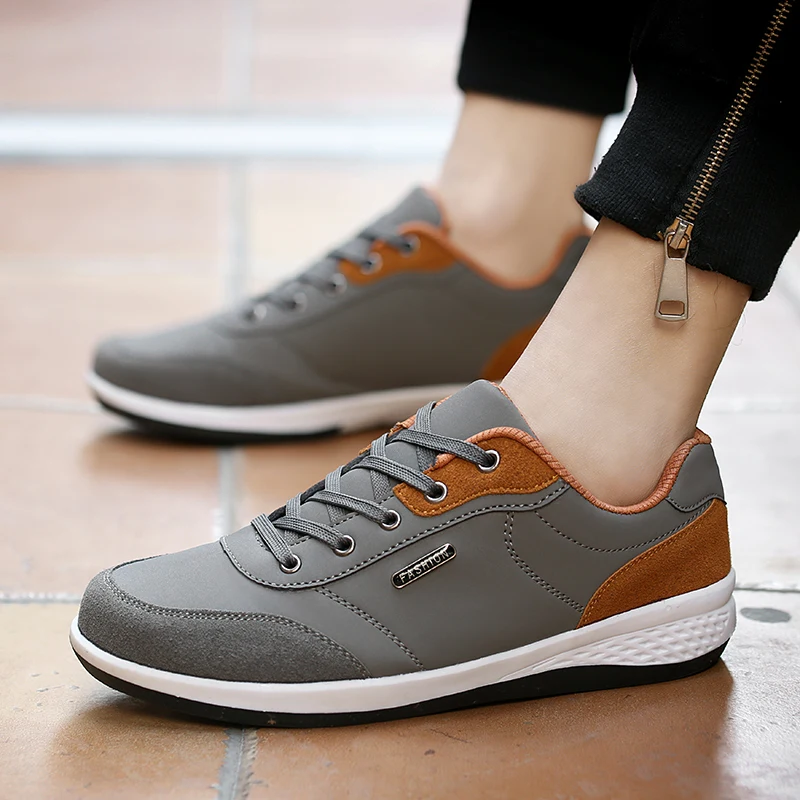 2019 Casual Shoes Autumn New Men Shoes Lace-Up Men Fashion Shoes Microfiber Leather Sneakers Winter Men FLats
2019 Casual Shoes Autumn New Men Shoes Lace-Up Men Fashion Shoes Microfiber Leather Sneakers Winter Men FLats