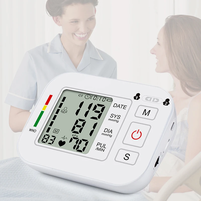 JZIKI Upper Arm Blood Pressure Monitor Portable Tonometer Health Care bp Digital Blood Pressure Monitor Meters Sphygmomanometer
JZIKI Upper Arm Blood Pressure Monitor Portable Tonometer Health Care bp Digital Blood Pressure Monitor Meters Sphygmomanometer