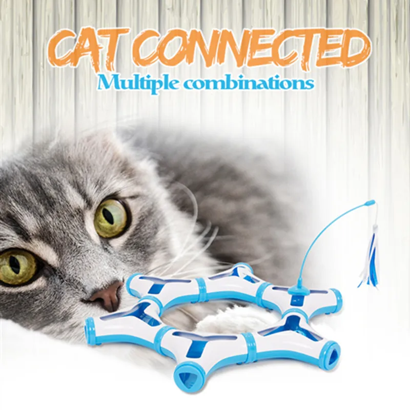 Free Shipping DIY Cat Training Toys Multifunctional Disk Play Funny Feather Toys Pet Interactive Cat Supplies Pet Toy Gift
Free Shipping DIY Cat Training Toys Multifunctional Disk Play Funny Feather Toys Pet Interactive Cat Supplies Pet Toy Gift