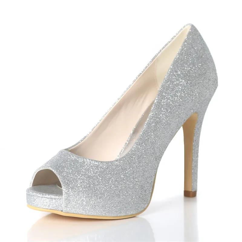 High Heels Platform Sequin Wedding Shoes Women Peep Toe Stiletto Heels Prom Evening Formal Party Ladies Dress Pumps
High Heels Platform Sequin Wedding Shoes Women Peep Toe Stiletto Heels Prom Evening Formal Party Ladies Dress Pumps