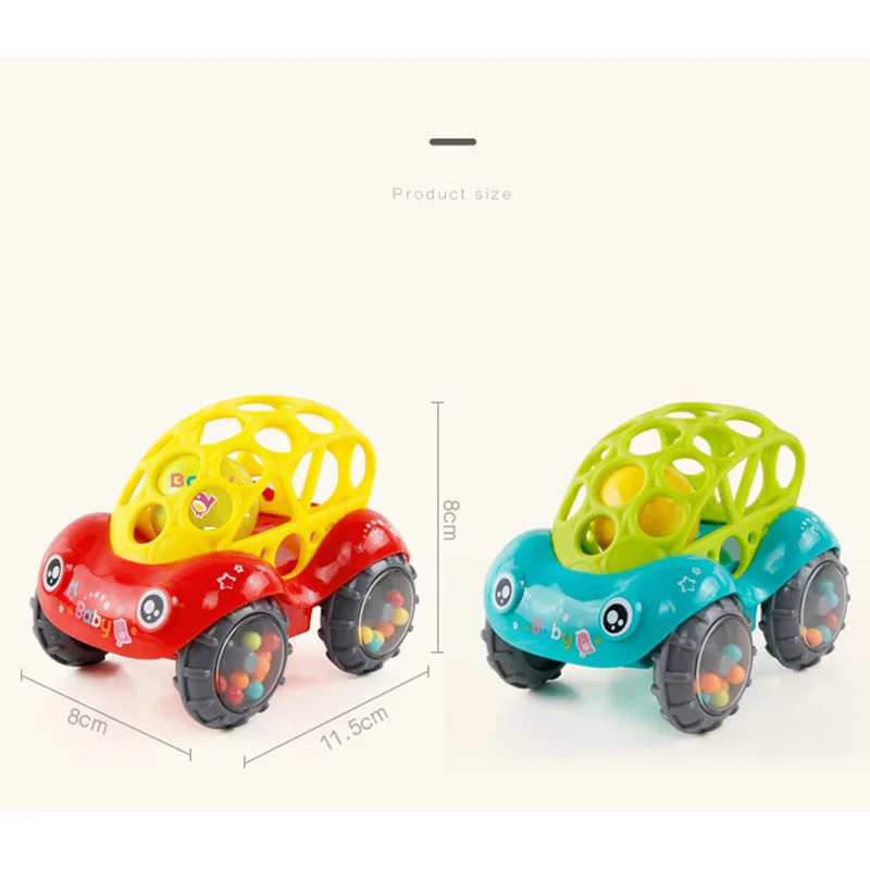 Baby Hand Jingle Shaking Bell Car Rattles Toys Plastic Non-toxic Colorful Animals Music Handbell for Kids
Baby Hand Jingle Shaking Bell Car Rattles Toys Plastic Non-toxic Colorful Animals Music Handbell for Kids