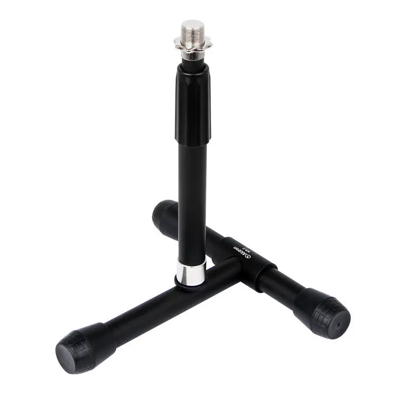 Alctron KS-2 Adjustable Microphone Stand Desk Holder Mic Stand Table Top Mount T-shaped Base
Alctron KS-2 Adjustable Microphone Stand Desk Holder Mic Stand Table Top Mount T-shaped Base
