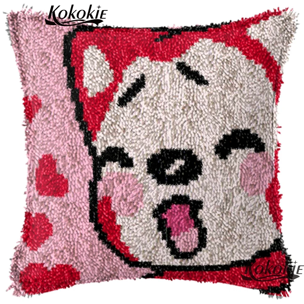 Crocheting Rug Kits latch hook rug canvas cartoon diy Needlework Embroidery cross stitch kits Unfinished Pillowcase
Crocheting Rug Kits latch hook rug canvas cartoon diy Needlework Embroidery cross stitch kits Unfinished Pillowcase