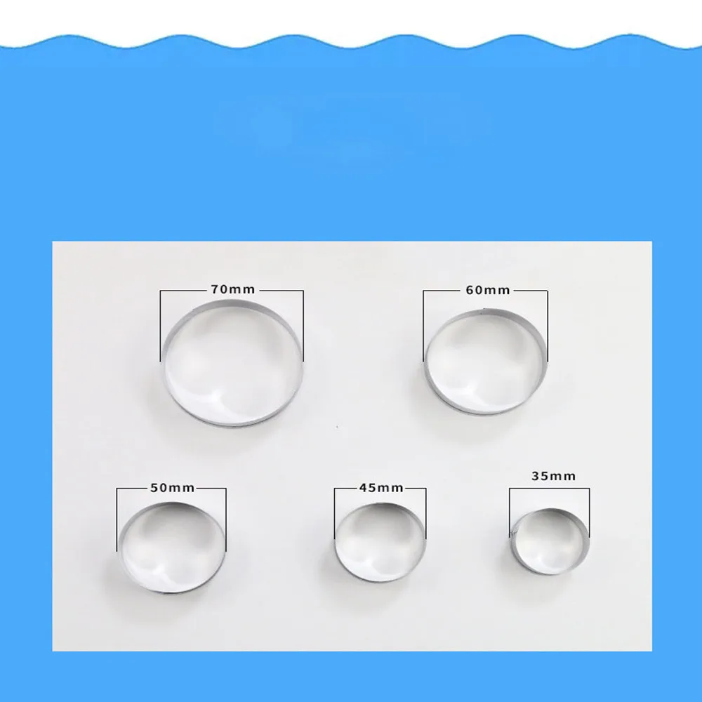KANNERT 5pcs/set Metal Round Circle Shape Cookie Cutter Mold Fondant Pastry Mousse Cake Decorating Kitchen Stencils Accessories
KANNERT 5pcs/set Metal Round Circle Shape Cookie Cutter Mold Fondant Pastry Mousse Cake Decorating Kitchen Stencils Accessories