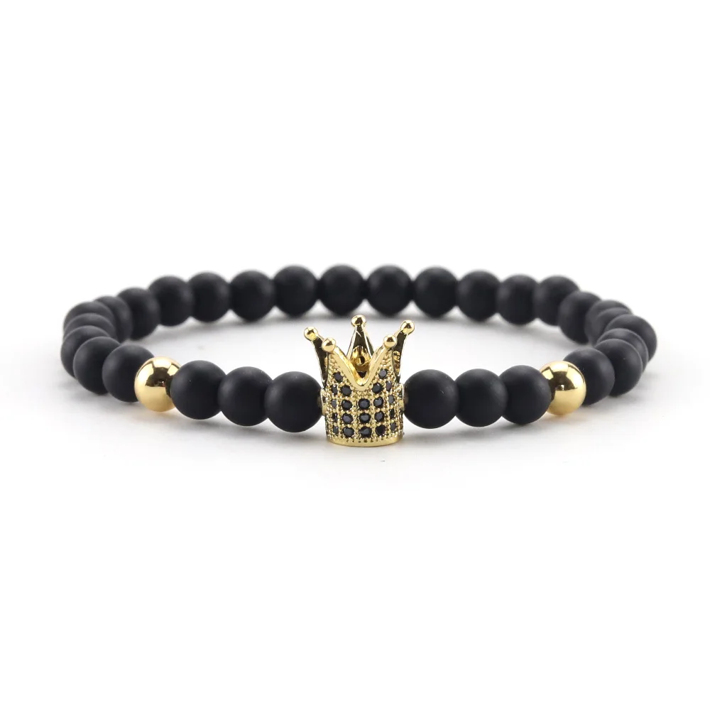 Luxury men Crown Bracelets paving zircon crown Charm handmade men bracelets & bangles for Men Jewelry husband boyfriend gift
Luxury men Crown Bracelets paving zircon crown Charm handmade men bracelets & bangles for Men Jewelry husband boyfriend gift