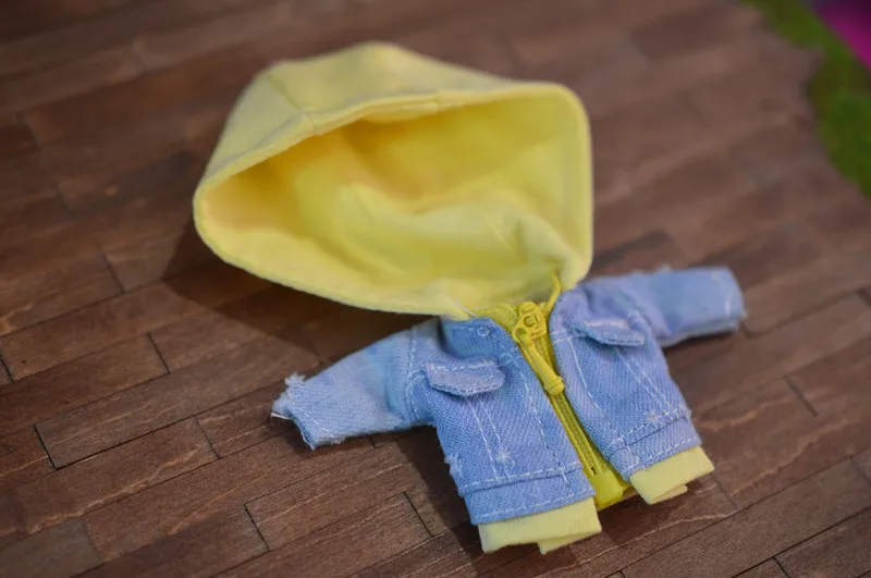 Obitsu11 OB11 doll clothes Ripped denim jacket available for cu-poche OB11 1/12 size doll accessories doll coat
Obitsu11 OB11 doll clothes Ripped denim jacket available for cu-poche OB11 1/12 size doll accessories doll coat