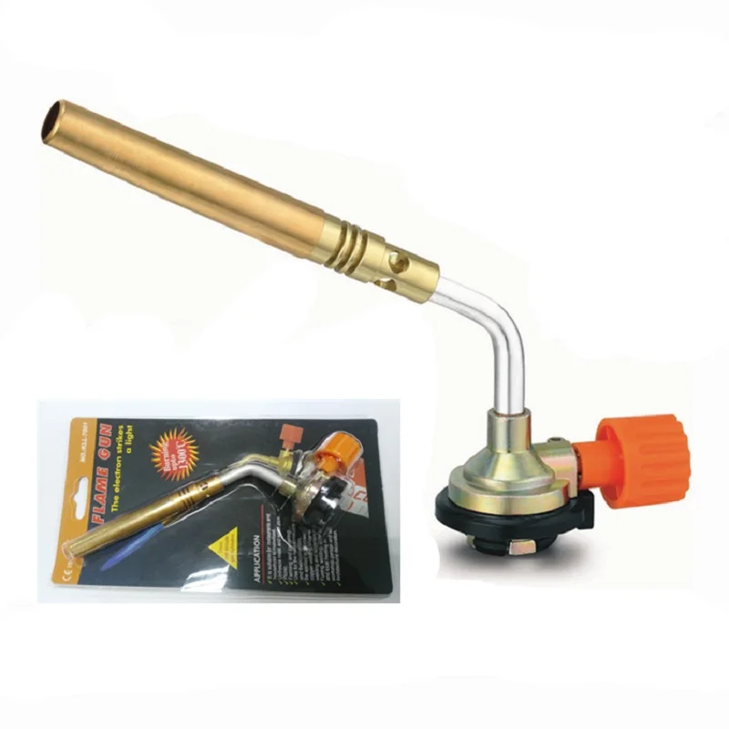 Metal Gun Torch Butane Gas Welding Torch Welding Gas Ignition Lighter Portable Flame Gun For Camping
Metal Gun Torch Butane Gas Welding Torch Welding Gas Ignition Lighter Portable Flame Gun For Camping